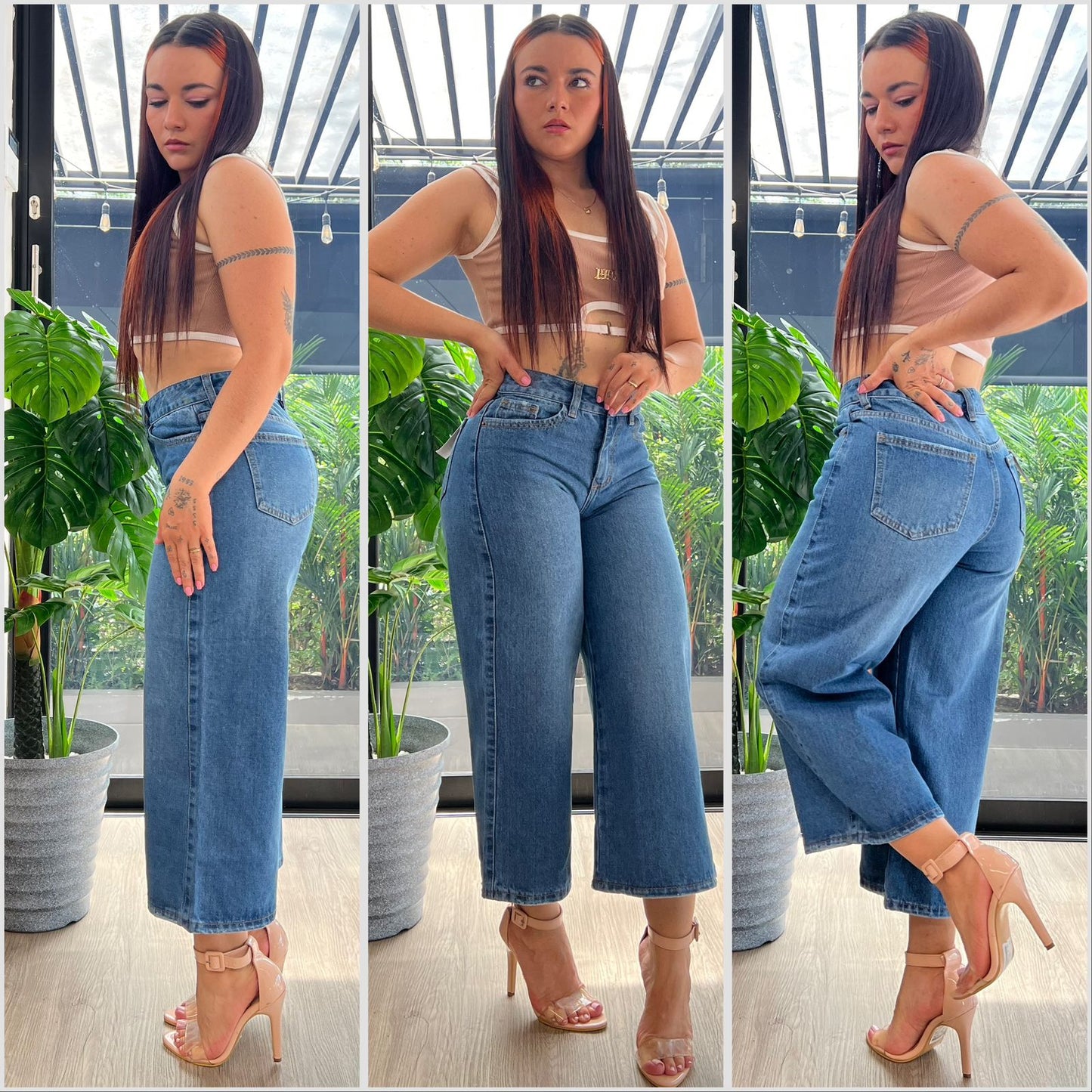 CULOTTE AZUL MEDIO