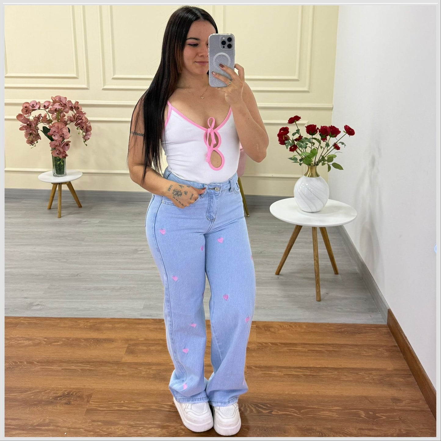 PALAZZO BORDADOS REF: 7517