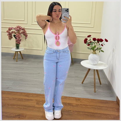 PALAZZO BORDADOS REF: 7517