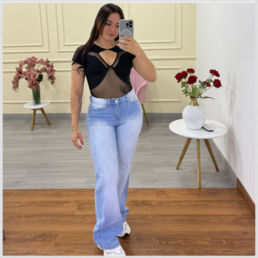 PALAZZO BORDADOS REF: 7528