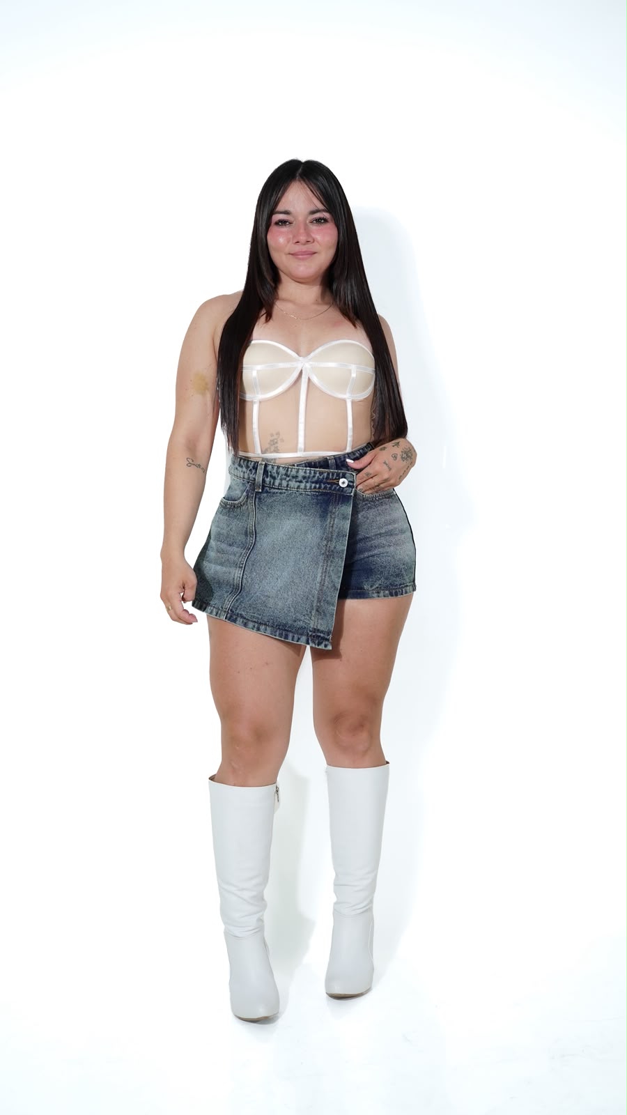 FALDA SHORTS REF: 8091 TELA RIGIDA