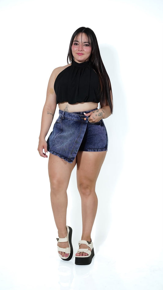 FALDA SHORTS REF: 8090 TELA RIGIDA