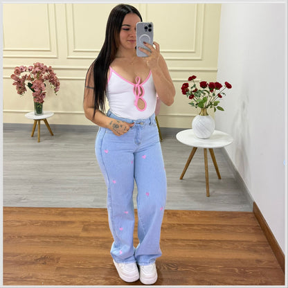 PALAZZO BORDADOS REF: 7517